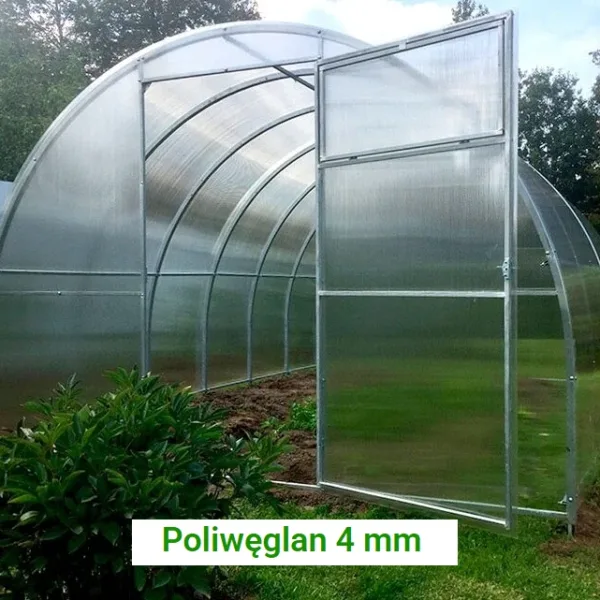 Szklarnia z poliwęglanu Lux 3x4 m, poliwęglan 4 mm