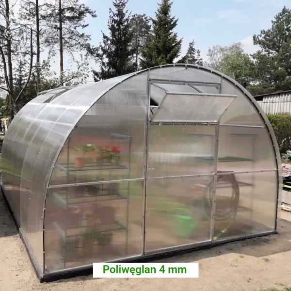 Szklarnia z poliwęglanu Lux 3x4 m, poliwęglan 4 mm